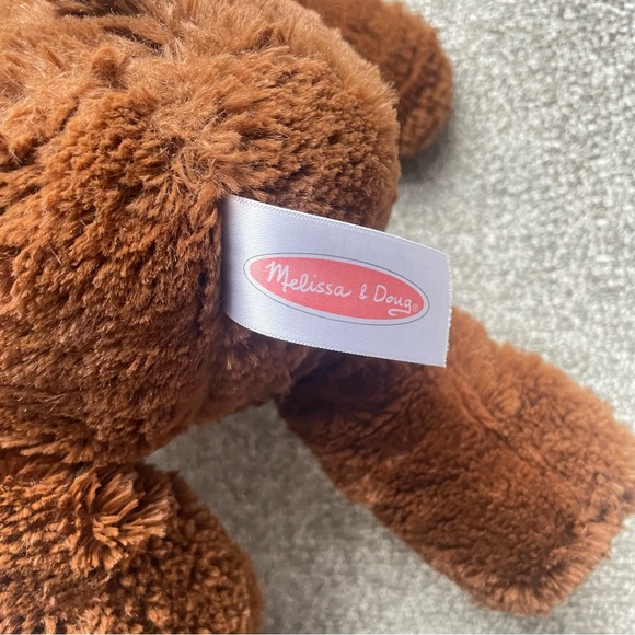 Melissa & Doug Cute Bon Bon Brown Teddy Bear Plush Stuffed Animal Toy 14" - Picture 6 of 6